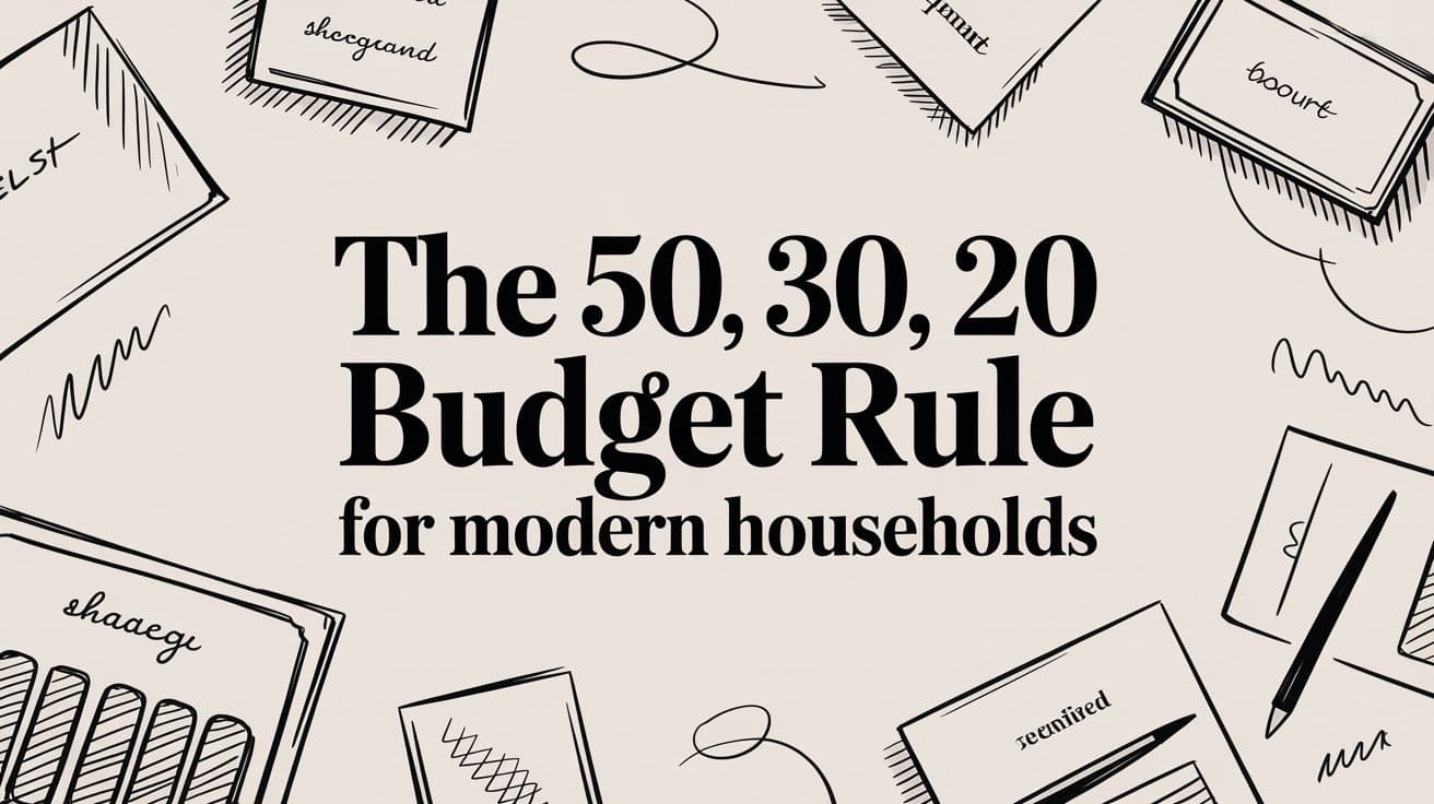 The 50 30 20 Budget Rule for Modern Households