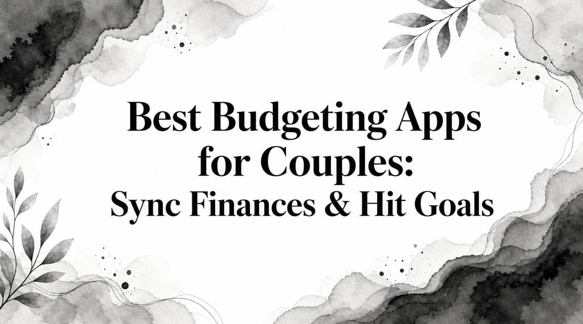Best Budgeting Apps for Couples: Sync Finances & Hit Goals