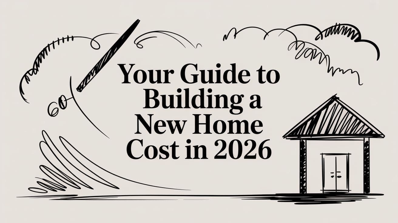 Your Guide to Building a New Home Cost in 2026