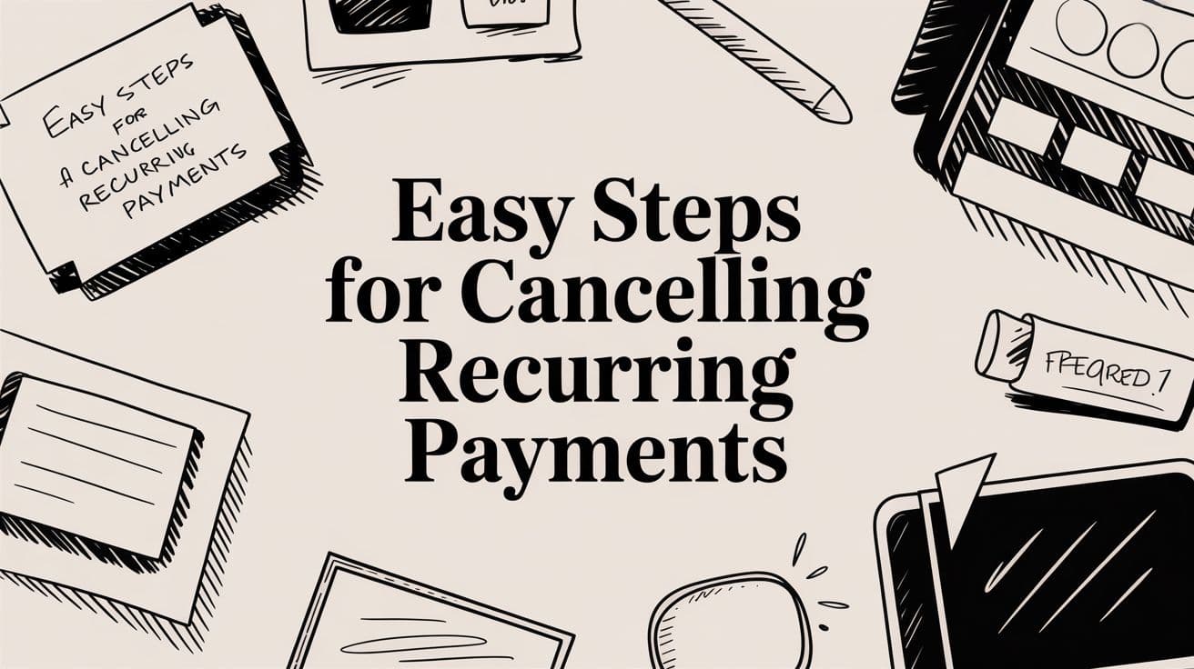Easy Steps for Cancelling Recurring Payments