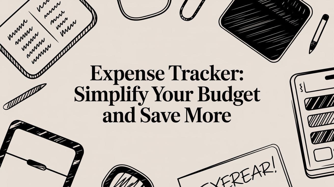 Expense tracker: Simplify Your Budget and Save More