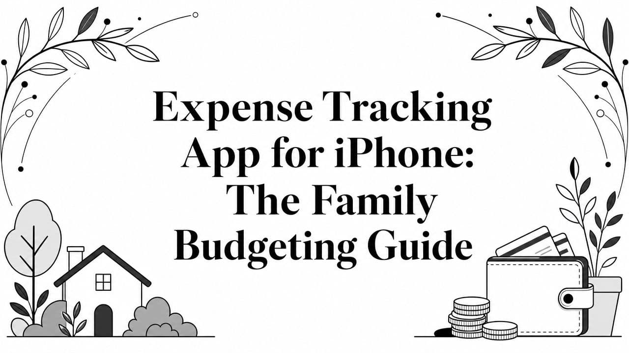 Expense Tracking App for iPhone: The Family Budgeting Guide
