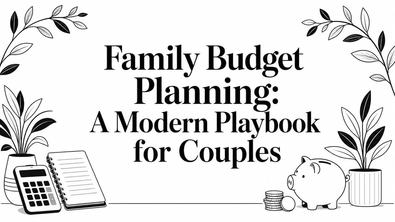 Family Budget Planning: A Modern Playbook for Couples