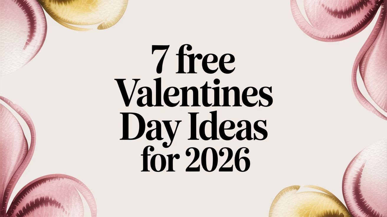 7 Free Valentines Day Ideas for 2026