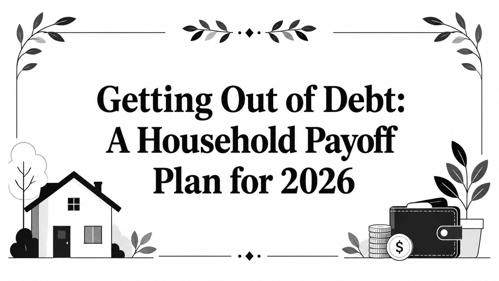 Getting Out of Debt: A Household Payoff Plan for 2026