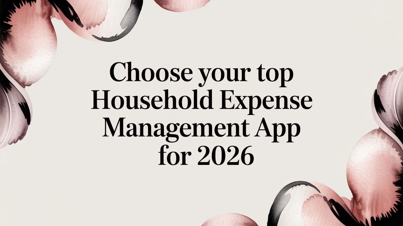 Choose Your Top Household Expense Management App for 2026