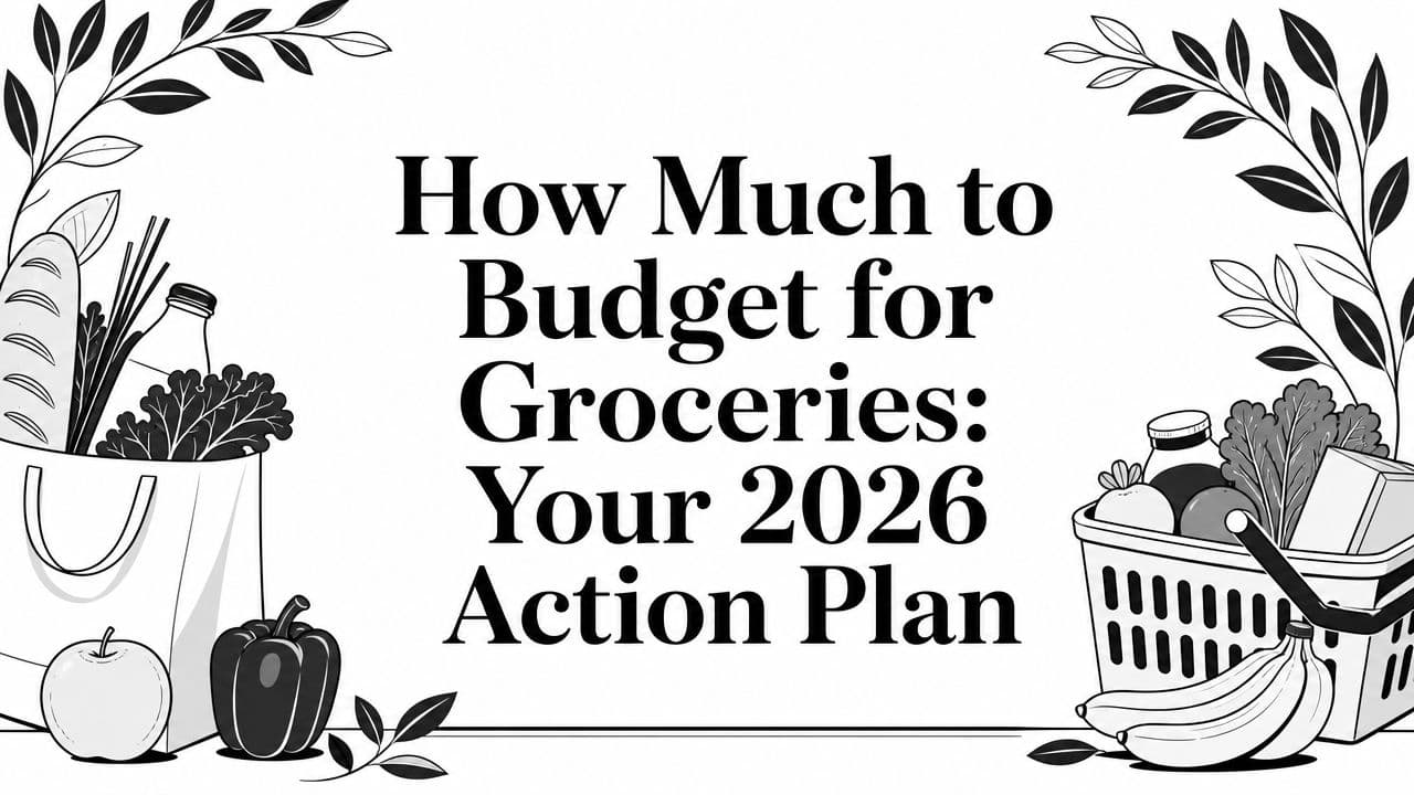 How Much to Budget for Groceries: Your 2026 Action Plan