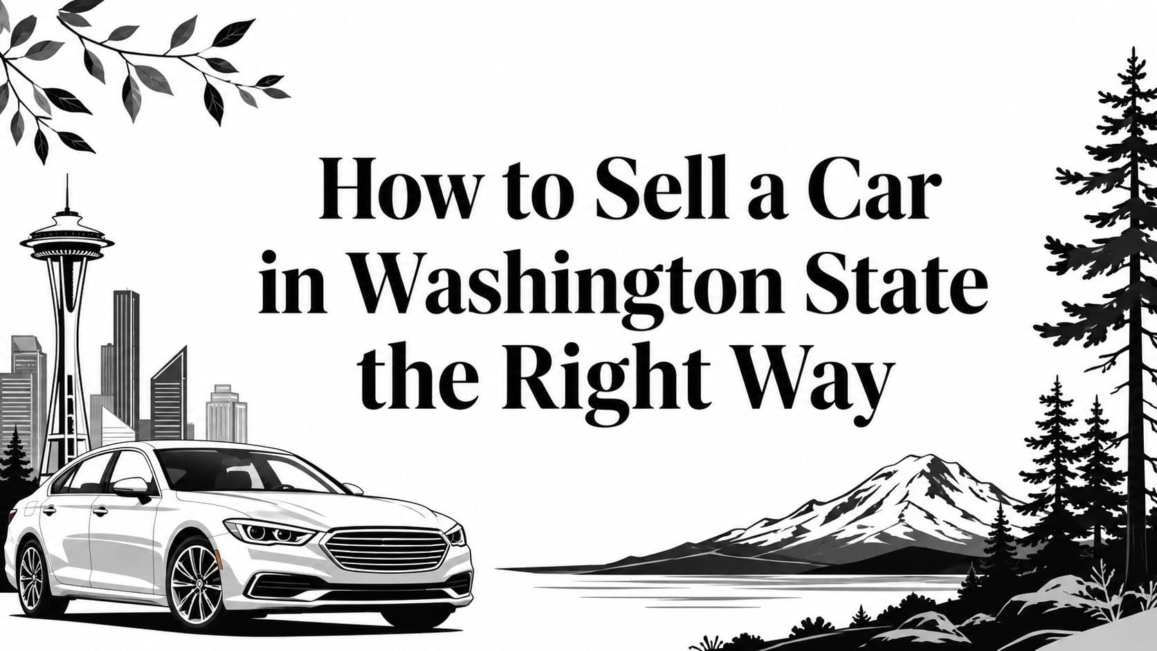 How to Sell a Car in Washington State the Right Way