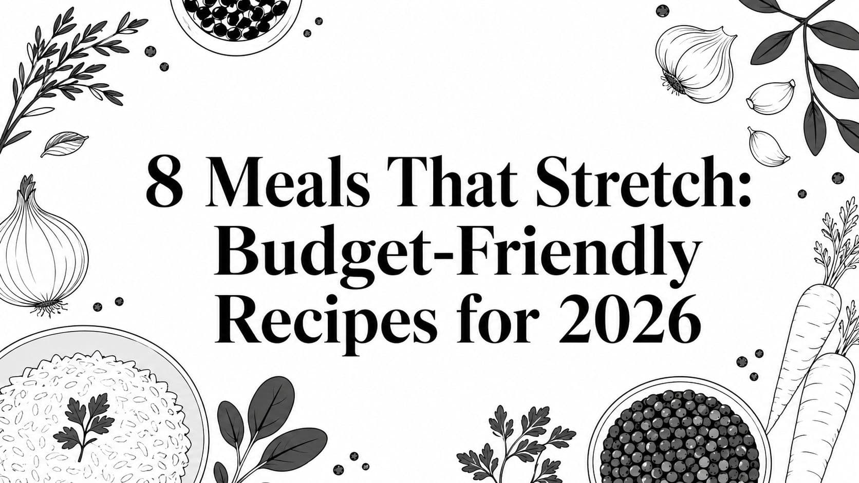 8 Meals That Stretch: Budget-Friendly Recipes for 2026