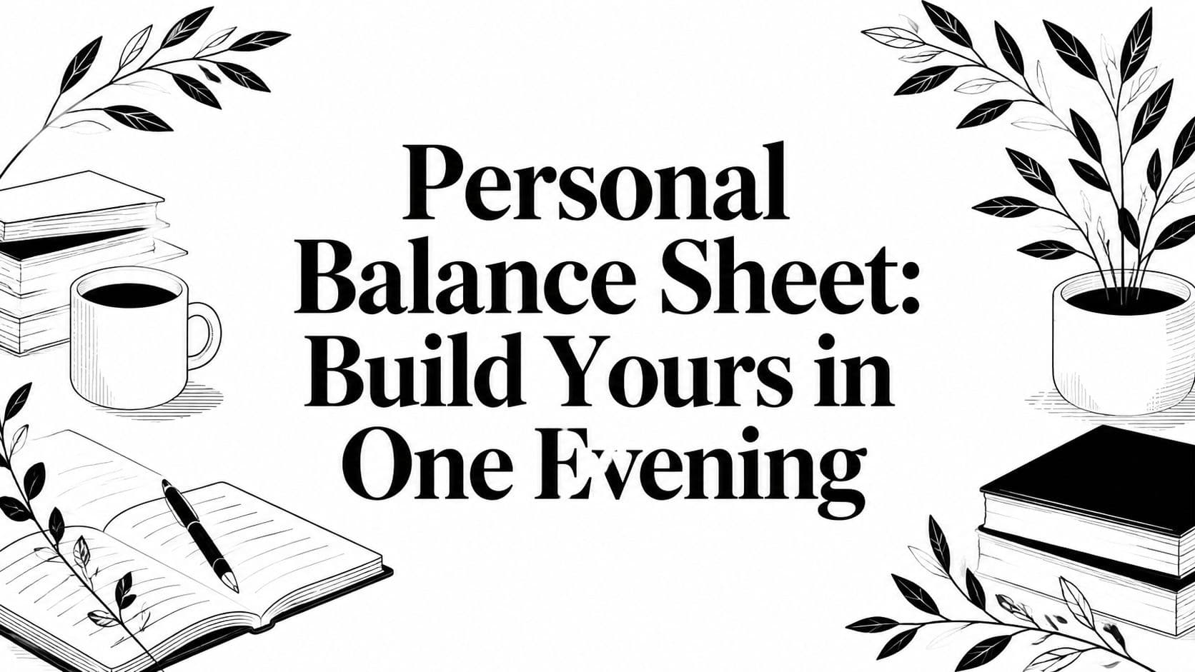 Personal Balance Sheet: Build Yours in One Evening