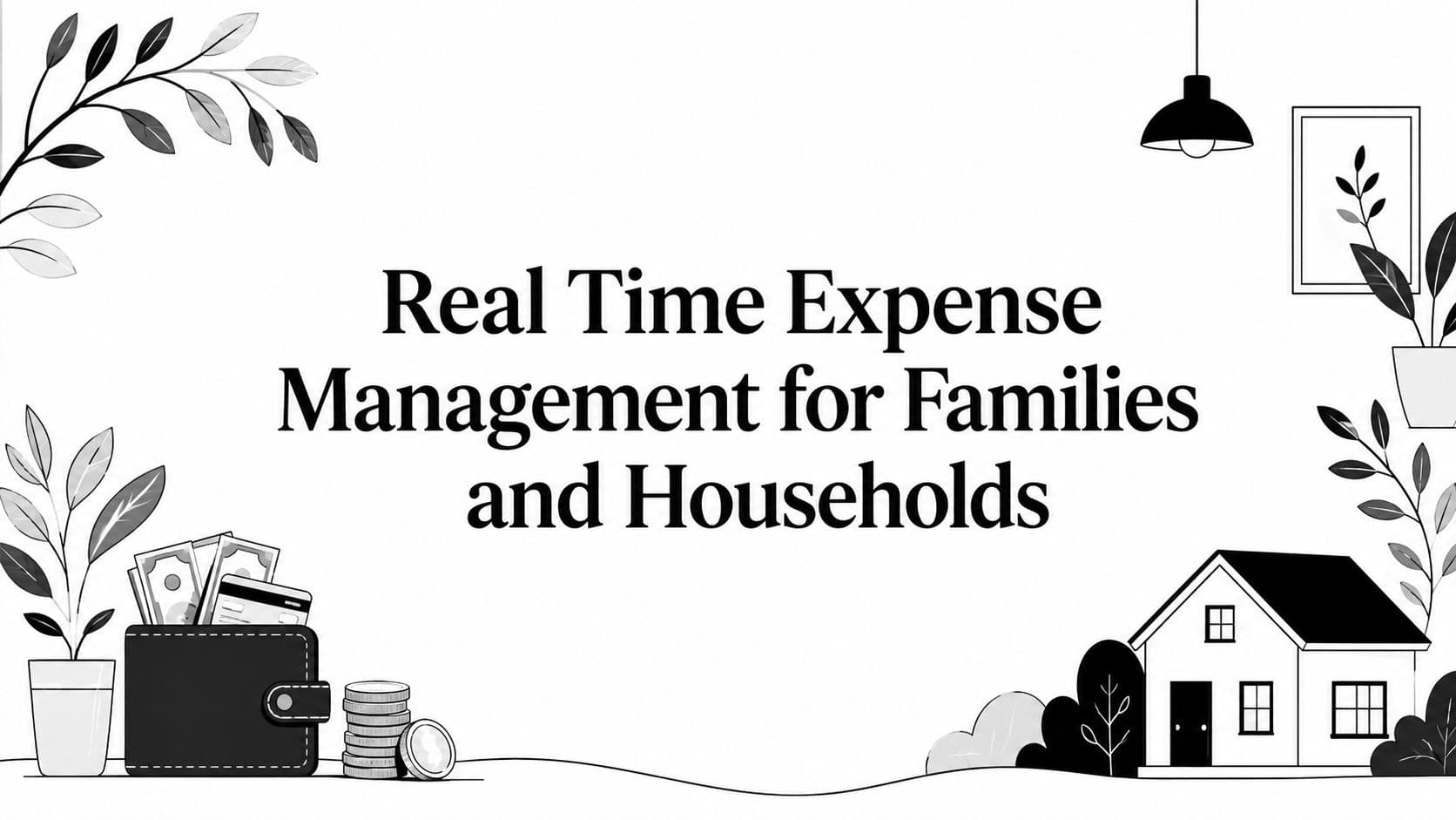 Real Time Expense Management for Families and Households