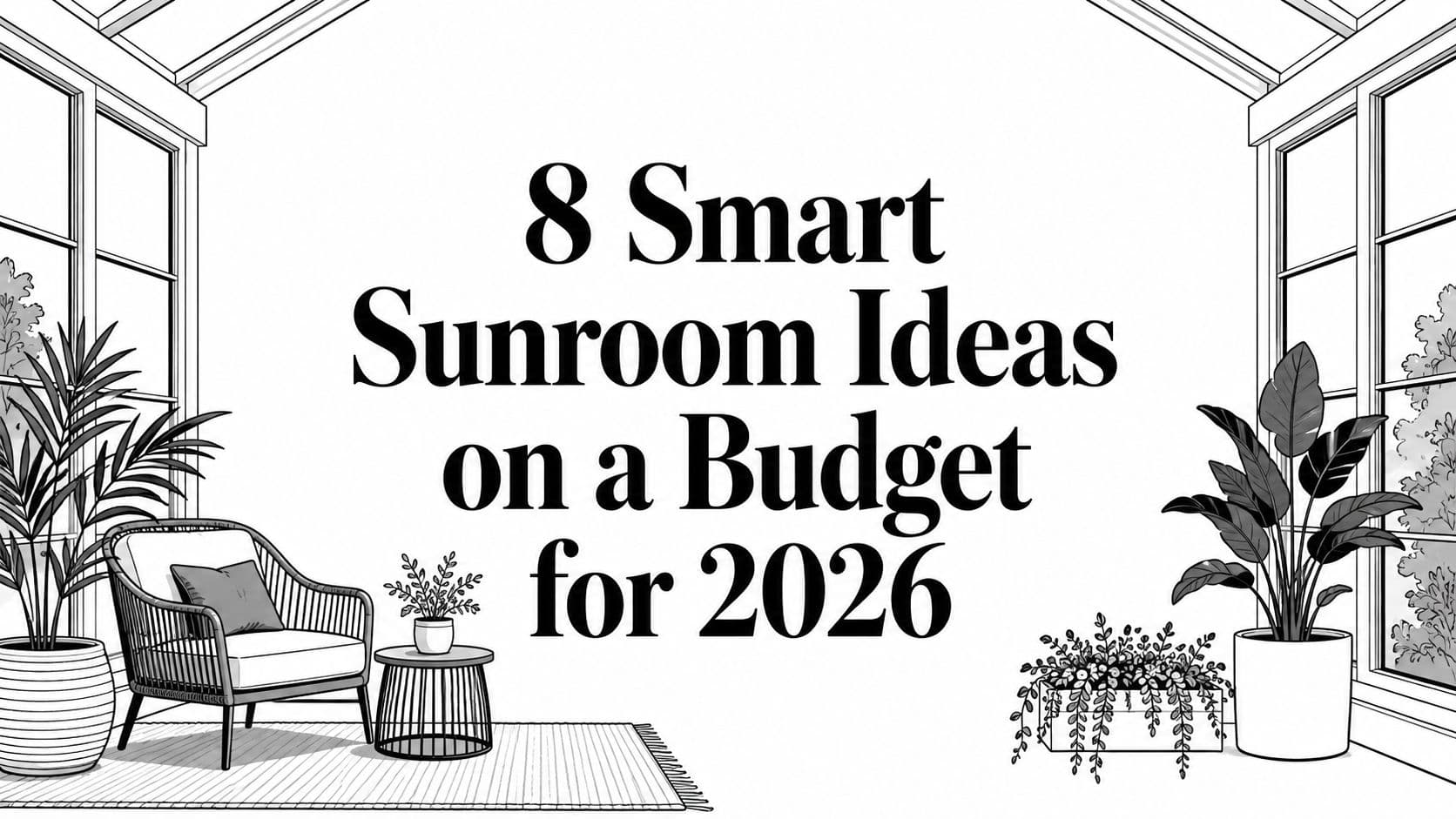 8 Smart Sunroom Ideas on a Budget for 2026