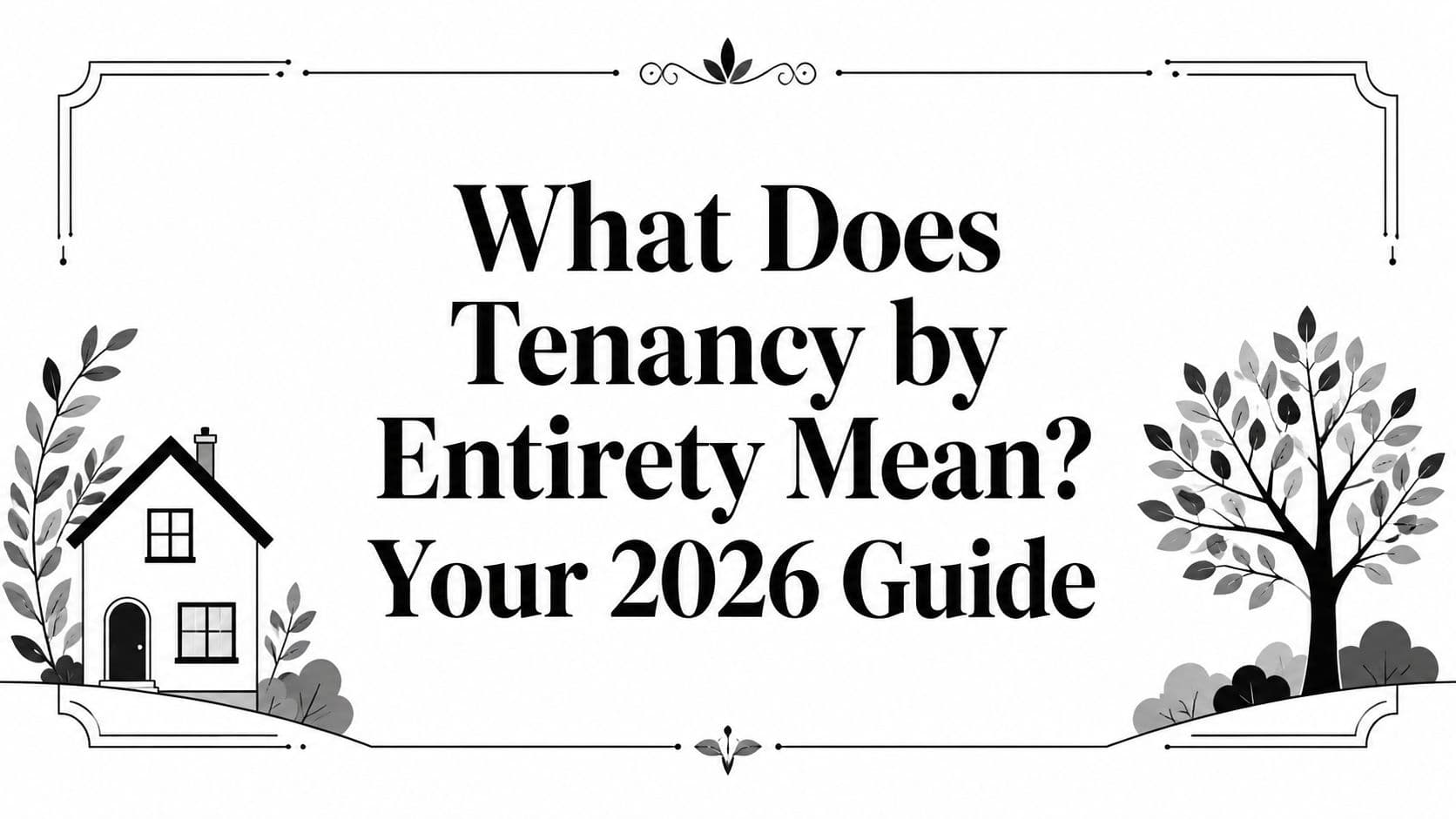 What Does Tenancy by Entirety Mean? Your 2026 Guide