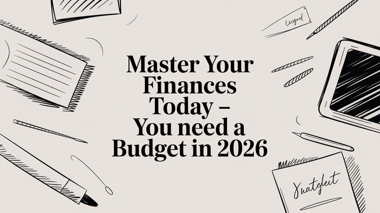 Master Your Finances Today - you need a budget in 2026