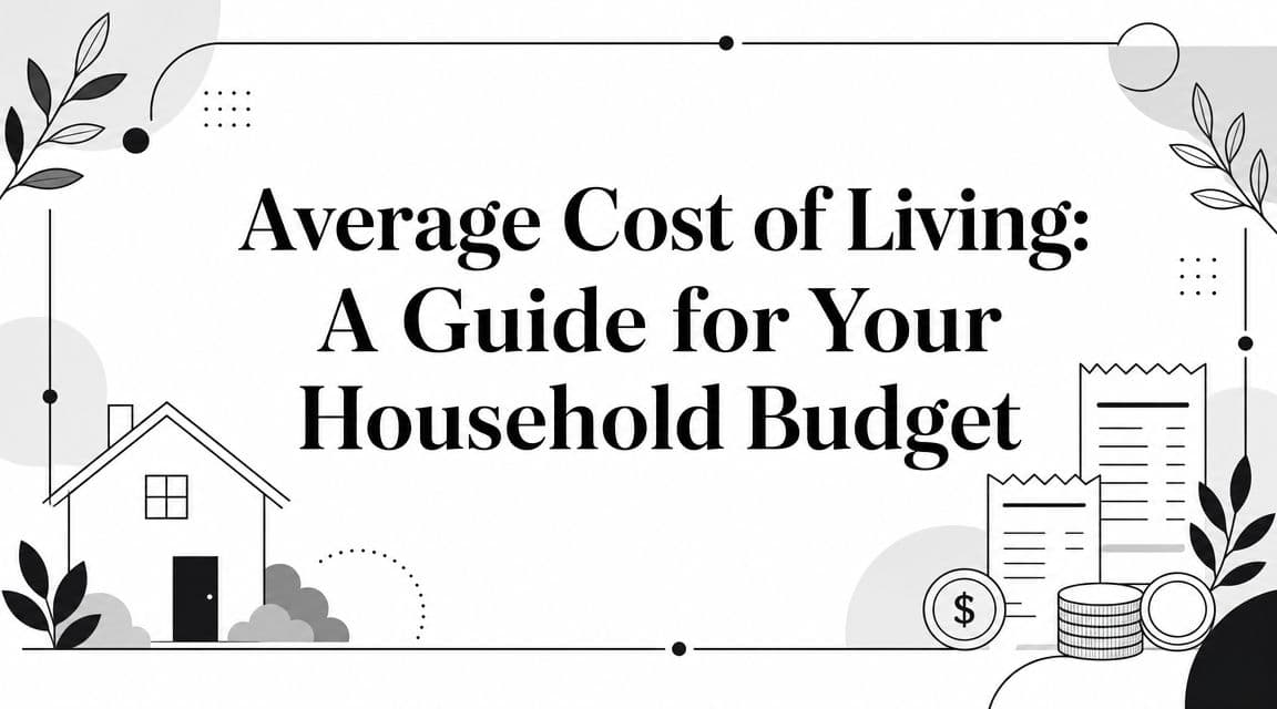 Average Cost of Living: A Guide for Your Household Budget