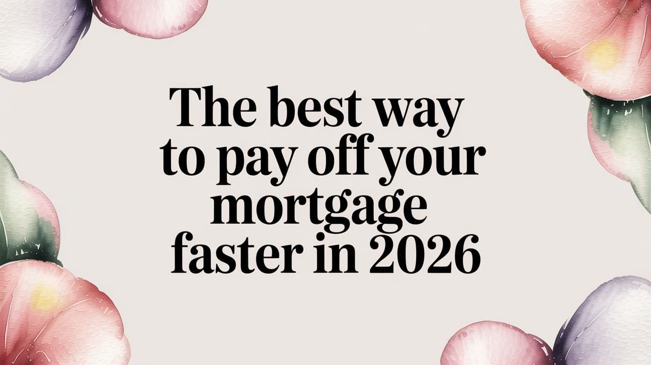 The Best Way to Pay Off Your Mortgage Faster in 2026