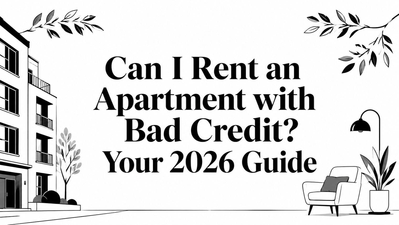 Can I Rent an Apartment with Bad Credit? Your 2026 Guide