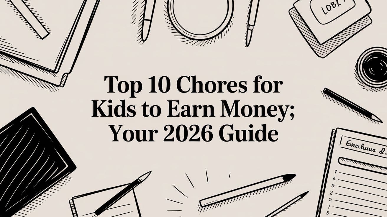 Top 10 Chores for Kids to Earn Money: Your 2026 Guide
