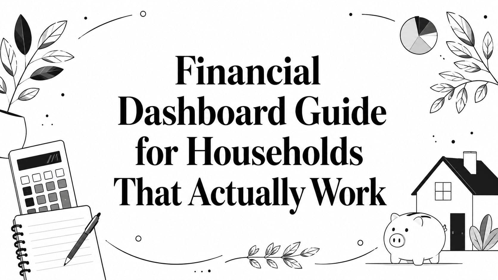 Financial Dashboard Guide for Households That Actually Work