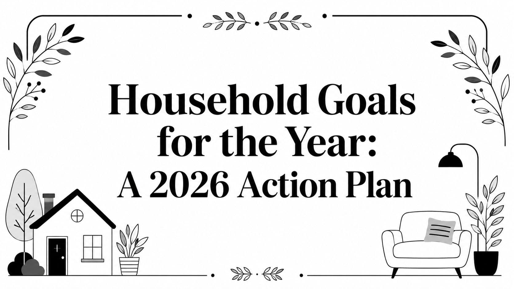 Household Goals for the Year: A 2026 Action Plan