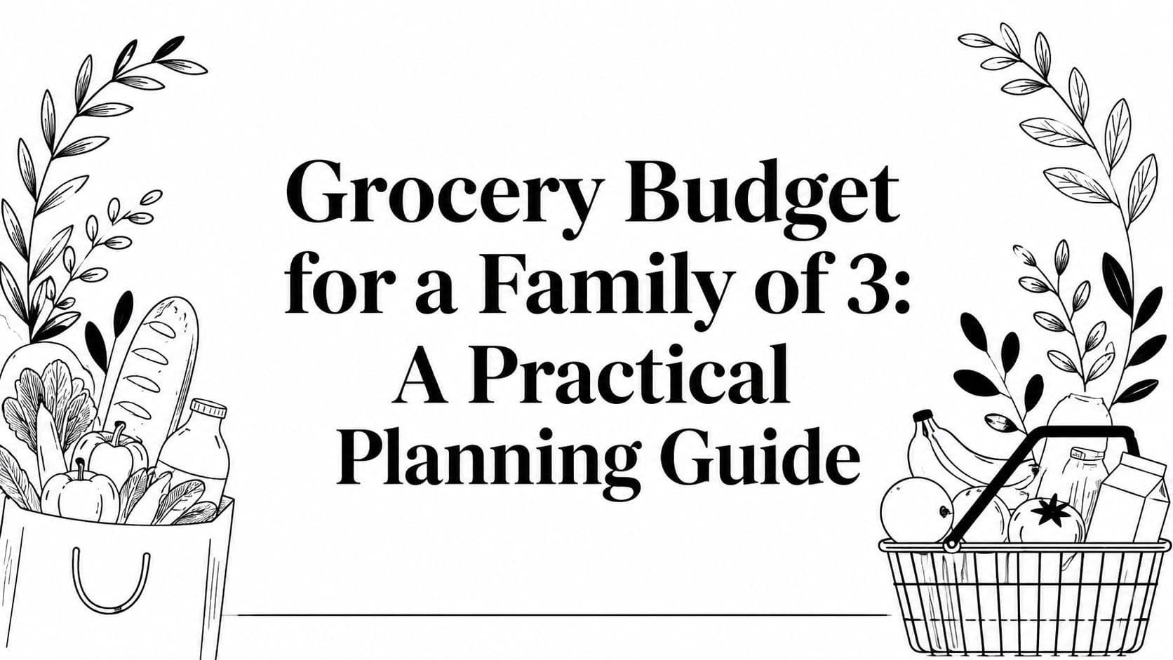 Grocery Budget for a Family of 3: A Practical Planning Guide