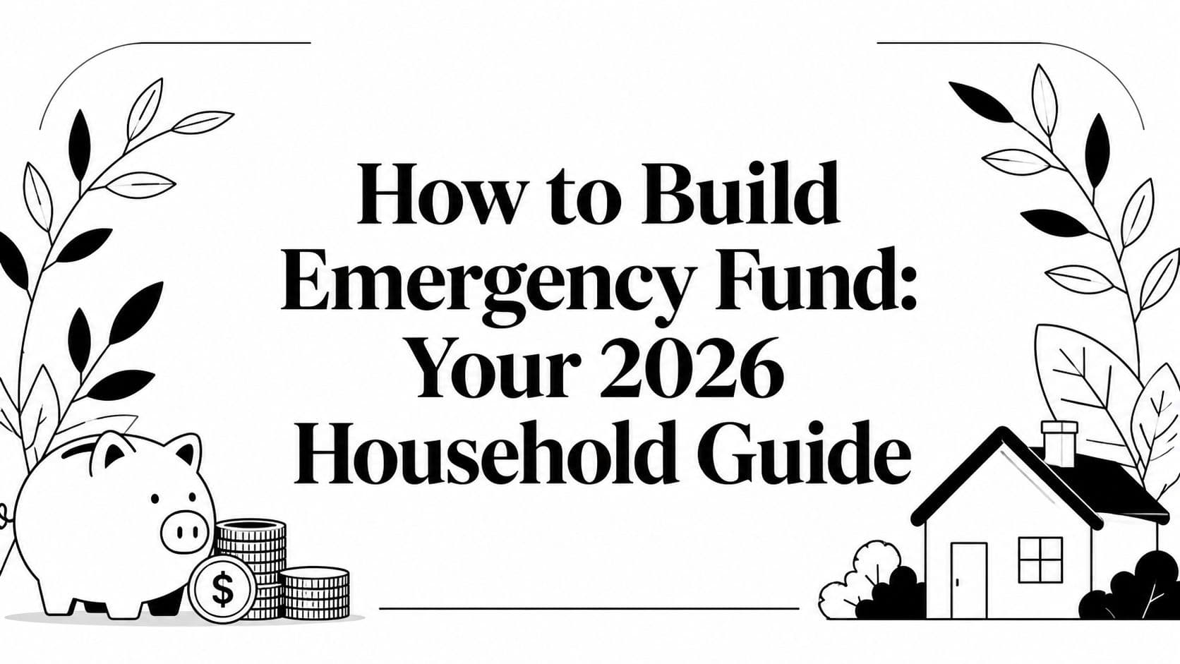 How to Build Emergency Fund: Your 2026 Household Guide
