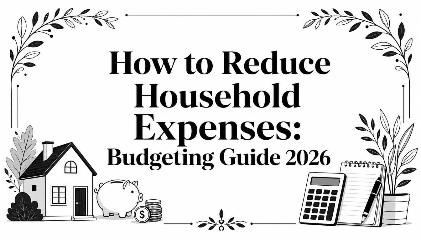 How to Reduce Household Expenses: Budgeting Guide 2026