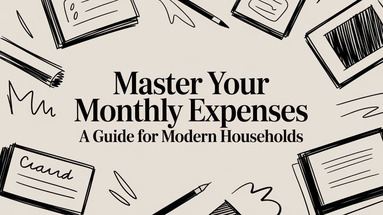 Master Your Monthly Expenses A Guide for Modern Households